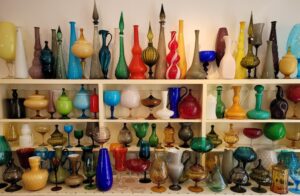 Vintage Italian and American Blown Glass